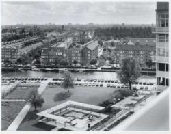 Foto GAK-terrein en Robert Scottbuurt rond 1960